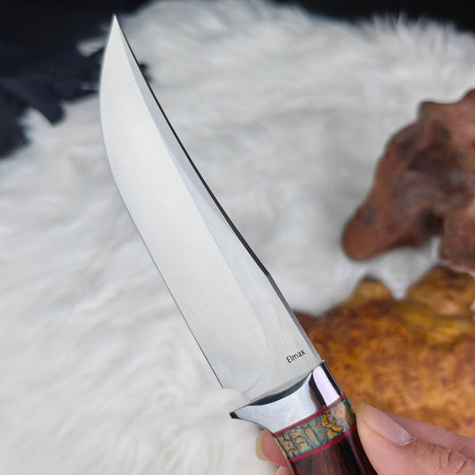 Hunter Knife in Elmax with Desert Ironwood