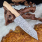 Custom Chef Knife in Damasteel